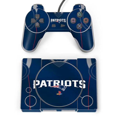 NFL New England Patriots Team Jersey PlayStation Classic Bundle Skin